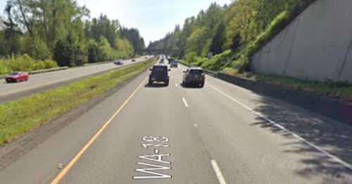 Minor Injuries Reported in Multi-Vehicle Accident on State Route 18 near 312th Street in Auburn